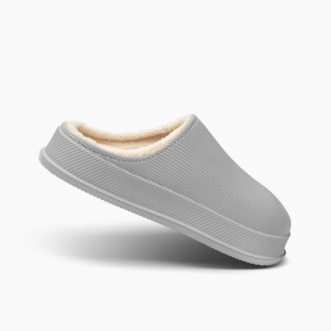 Cloud Slides - Cushioned Fur-Lined Clogs