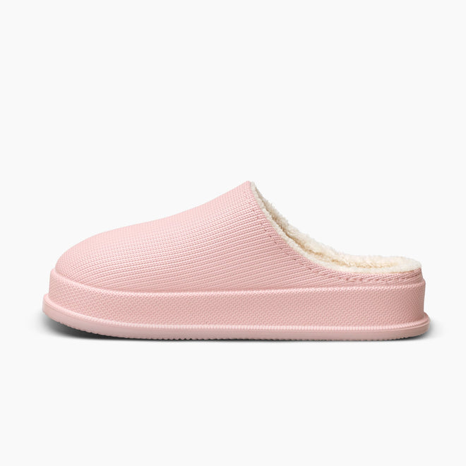 Cloud Slides - Cushioned Fur-Lined Clogs