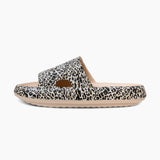 Men's Cushion Slides - Cloud Slides Leopard