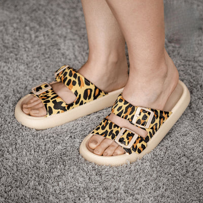 Cloud Slides - Cushioned EVA Sandals with Adjustable Buckles