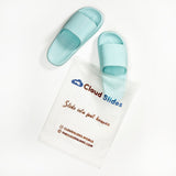 Mens Cushion Slides - Cloud Slides Mint mens