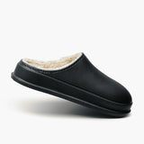 Cloud Slides - Cozy Fur Black