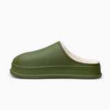 Cloud Slides - Men's Cozy Fur Green