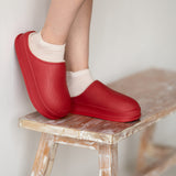 Cushion Slides with Fur - Cloud Slides