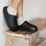 Cloud Slides - Men's Cozy Fur Black