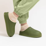 Cloud Slides - Men's Cozy Fur Green