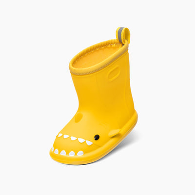 Kids Waterproof Shark Rain Boots – Rubber Boys & Girls Wellies — Cloud Slides