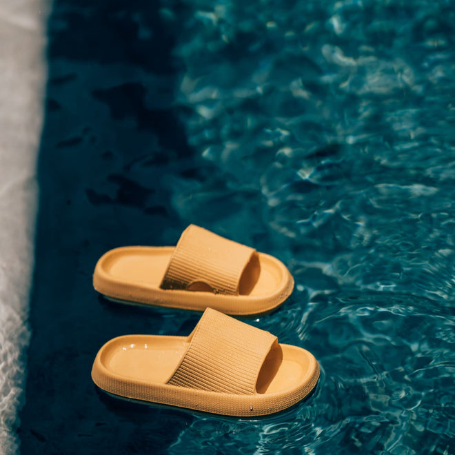Mens Cushion Slides - Cloud Slides